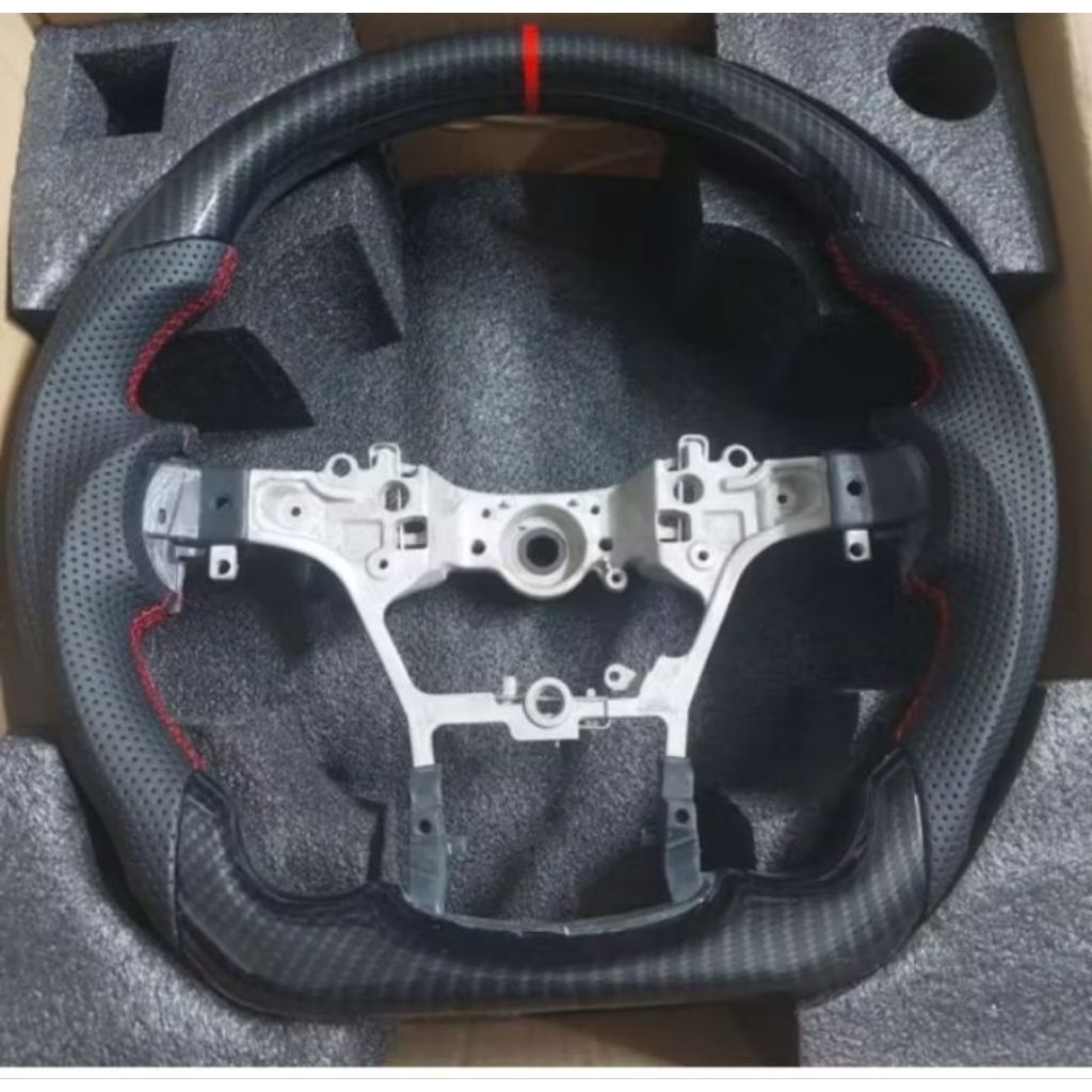 Stir Toyota Fortuner lingkar stir Fortuner motif carbon