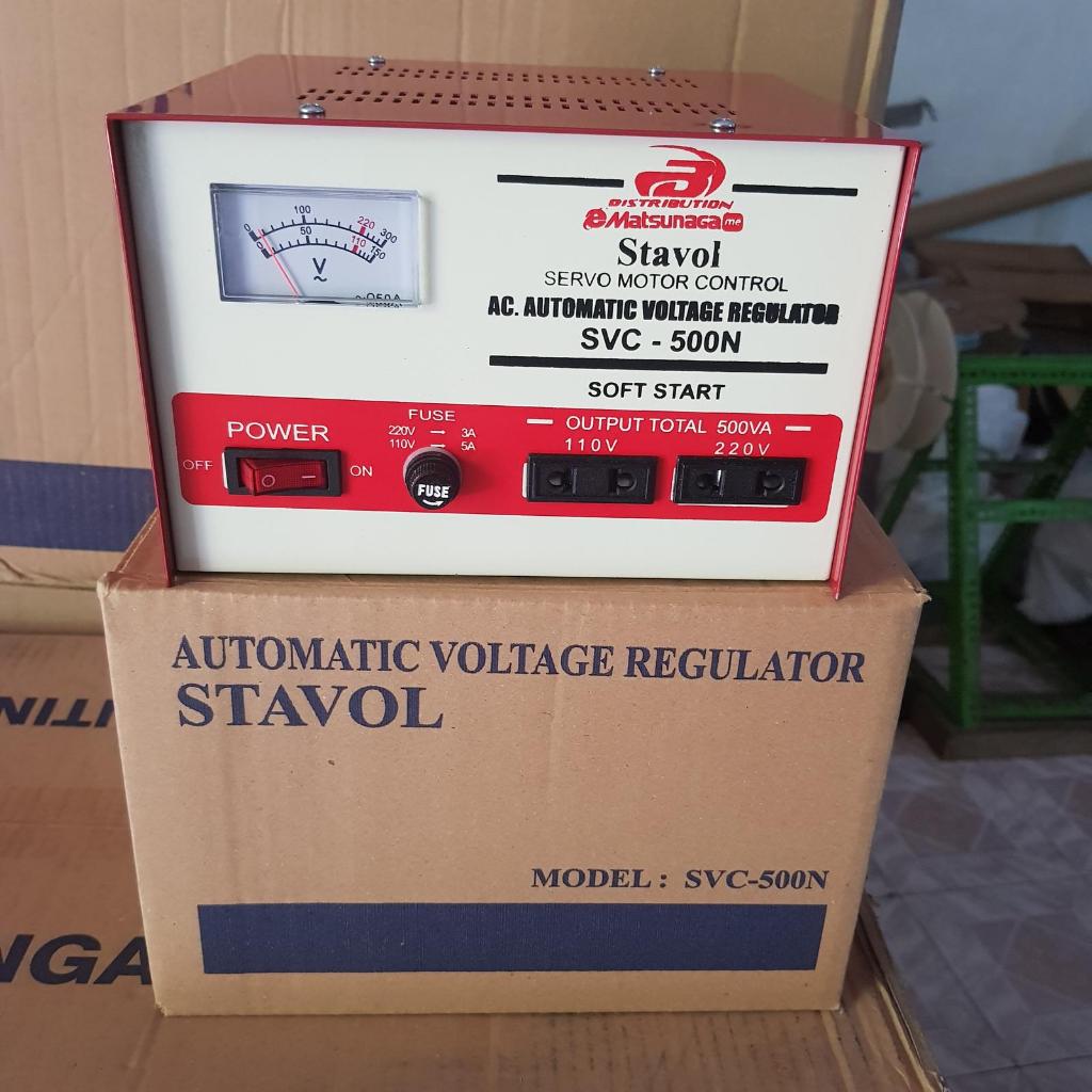 Stavolt SVC500N/Stabilizer 500Watt Matsunaga