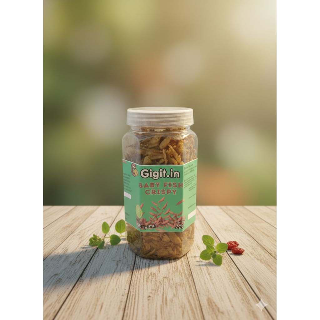 Gigit.in Baby Fish Crispy Ikan Krispi Snack Ikan Baby Fish Krispi Ikan Crispy