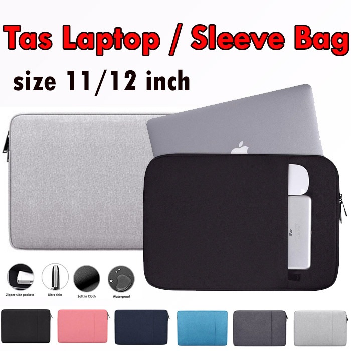 Handbag Lenovo Ideapad Duet 5 5i 12.4 inch Sleeve Bag Zipper Tas Laptop Softcase Nylon Cover Case Wa