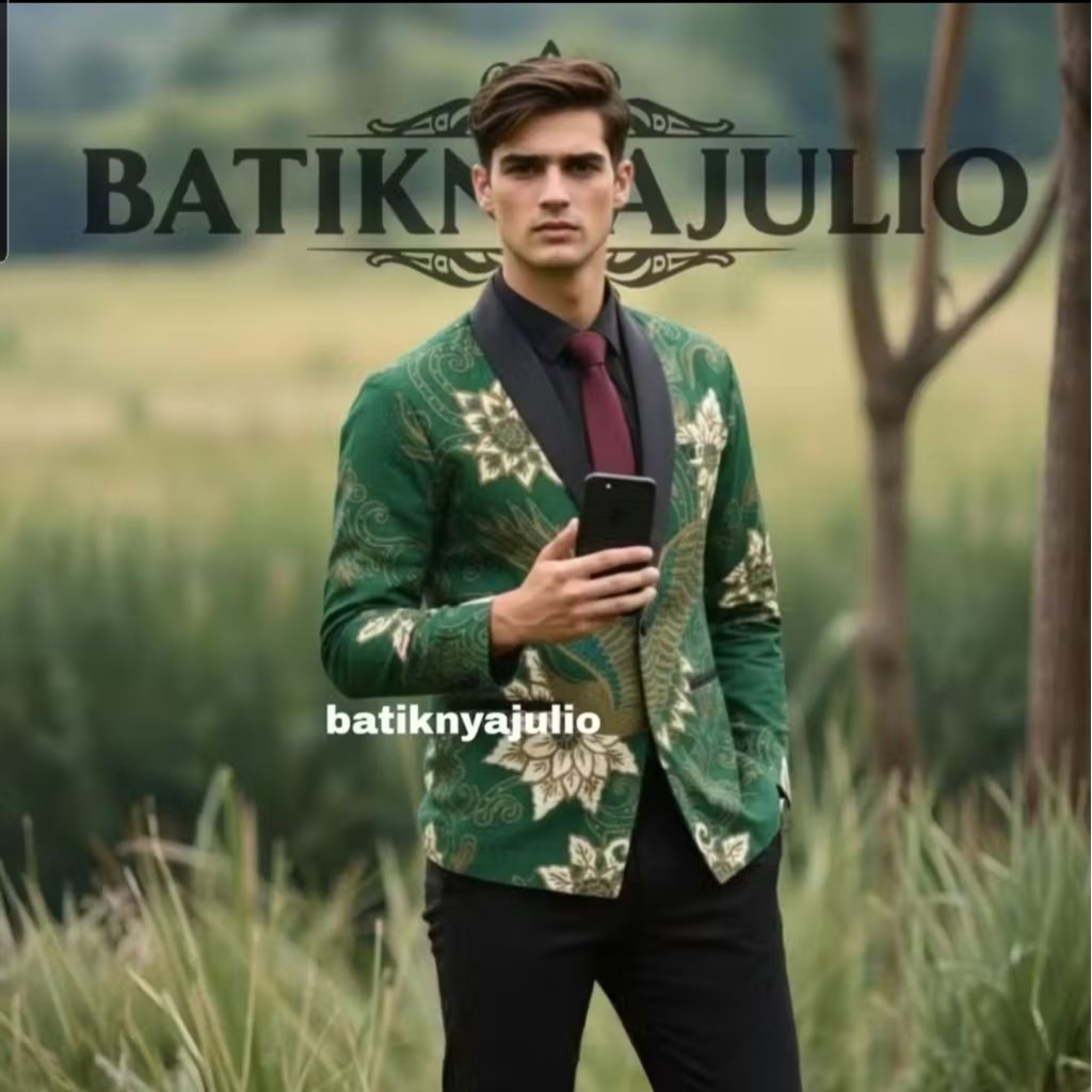 jas batik jumbo blazer batik jumbo premium