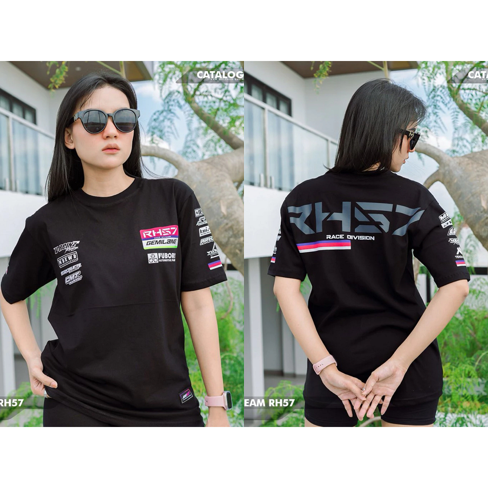 Kaos Baju Racing Pria wanita / Rh57 Premium