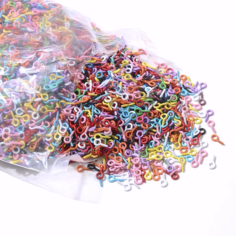 AA - Craft DIY Mur Kait Ulir Warna-Warni Paku Ulir Kepala Bulat Ukuran Berbagai warna lengkap 5Gr