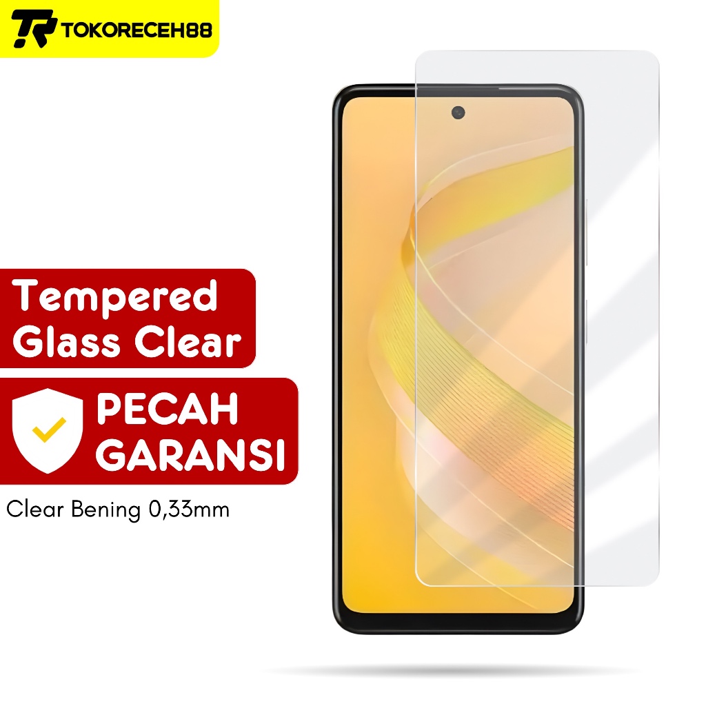 Tempered Glass Infinix Smart 7 8 8 PRO 4 5 6 Ram 2 Ram 3 HD Hot 9  Play Hot 10 11 Play Hot 10 Lite A