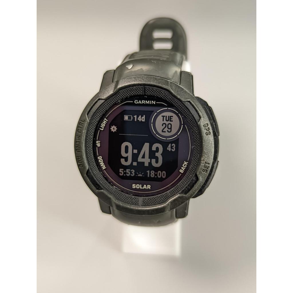 Garmin Instinct 2 Solar - SmartWatch,Second,Bekas Terbaik,Bluetooth Outdoor,GPS,Hiking & Adventure T