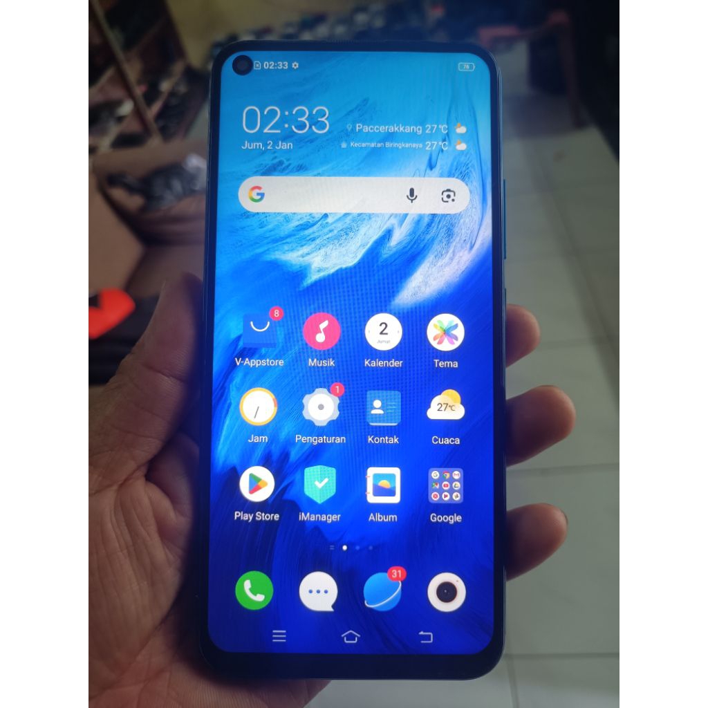 Vivo Y50 Normal Ram 8/128