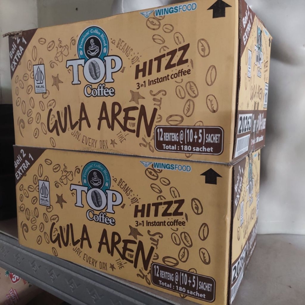 TOP Kopi gula aren dan Top Kopi Susu
