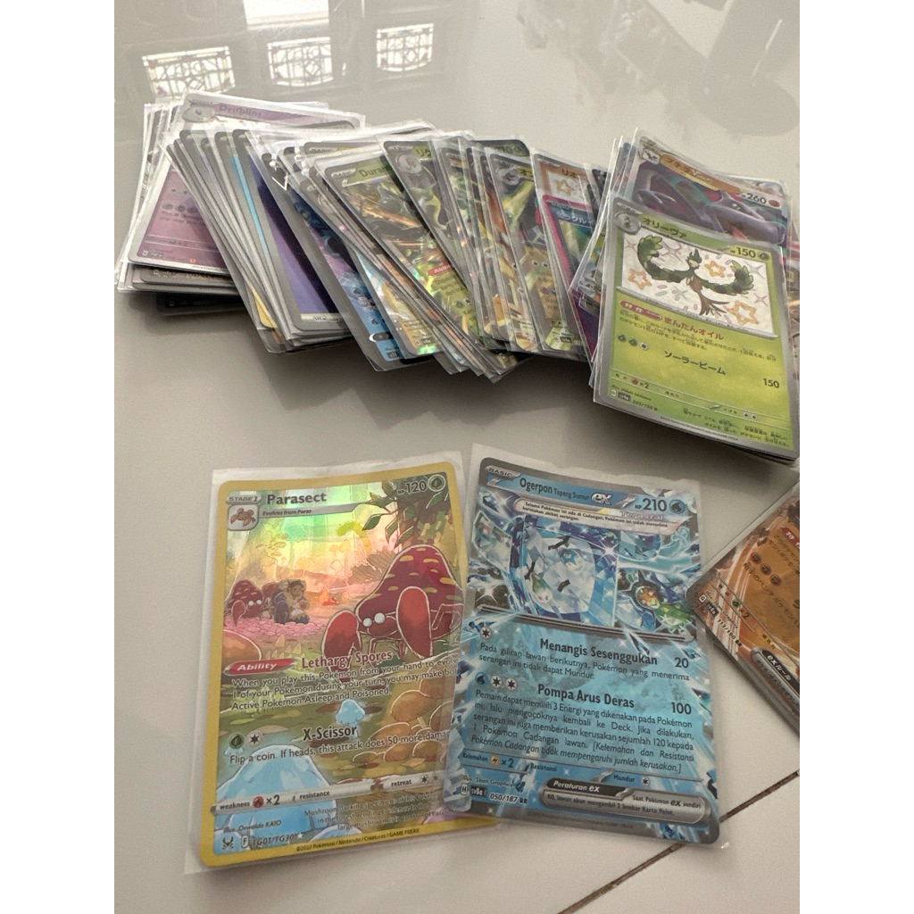 kartu pokemon TCG 100% original bekas koleksi preloved collector item