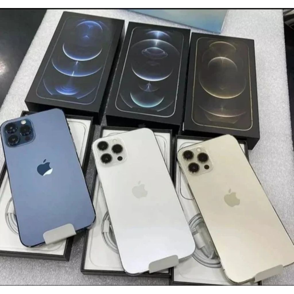 PROMO IPHONE 12 PRO MAX 128,256,512 TERBARU BERGARIS IBOX