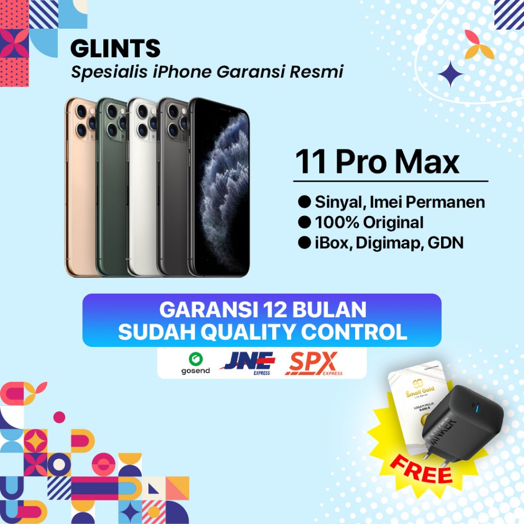 Apple iPhone 11 Pro Max 64GB/256GB | EX IBOX Indonesia