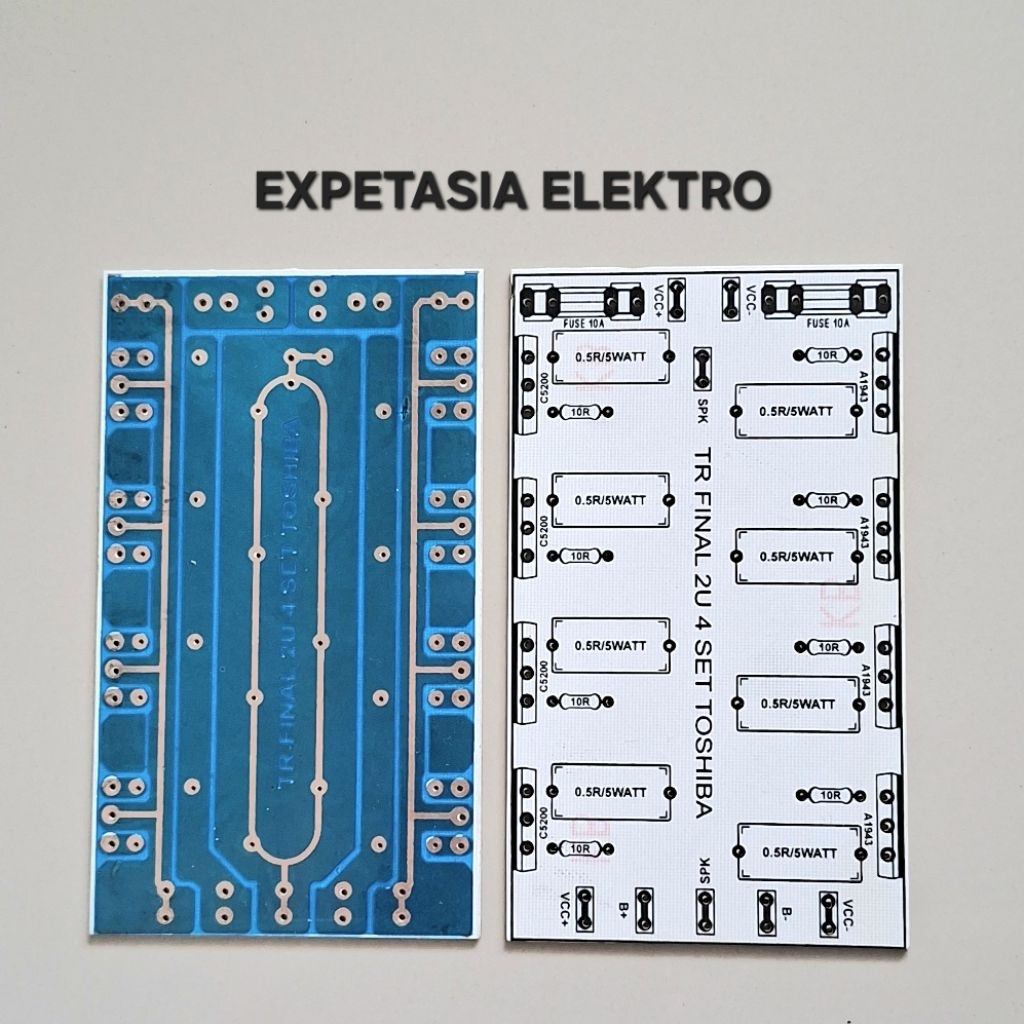 PCB TR FINAL 2U 4 SET TOSHIBA 13 CM