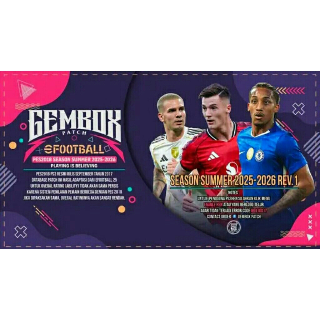 game bola ps3 rev 1 cfw hfw hen