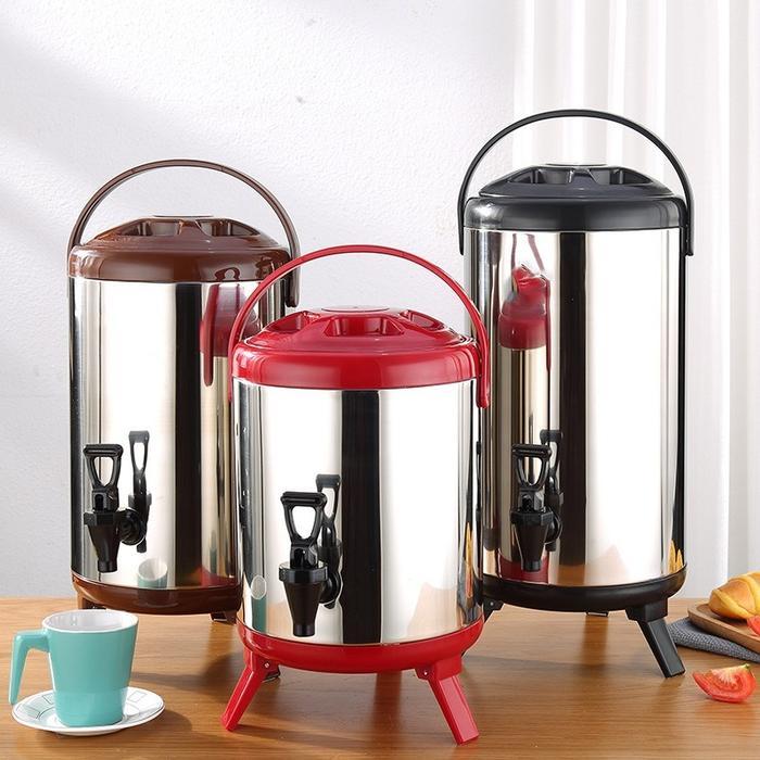 MILK TEA BUCKET UGO / Thermos Bucket Dispenser Air Minum Milk Tea Bucket Stainless Stell | Dispenser