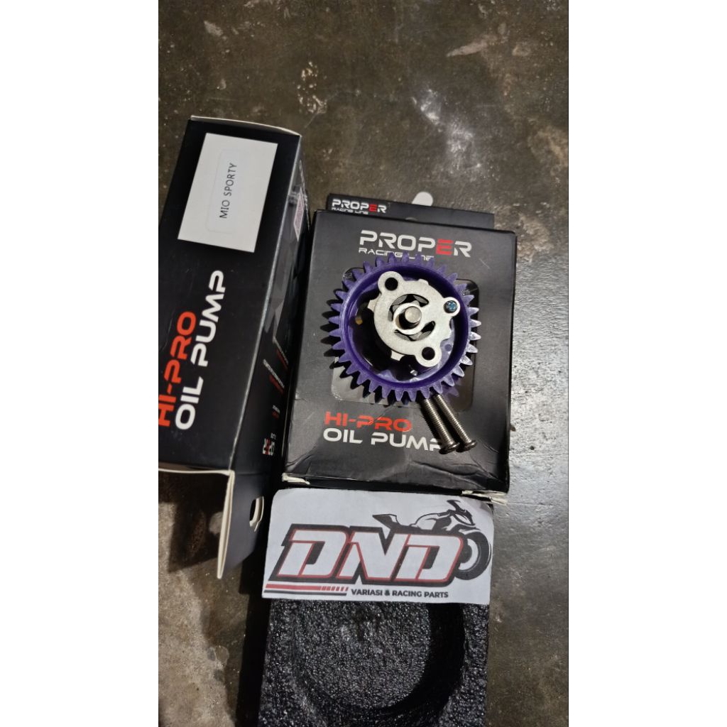 PROPER Pompa oli proper mio/Pompa oli mio/ Pompa oli proper racing line mio PRO oil pump proper mio