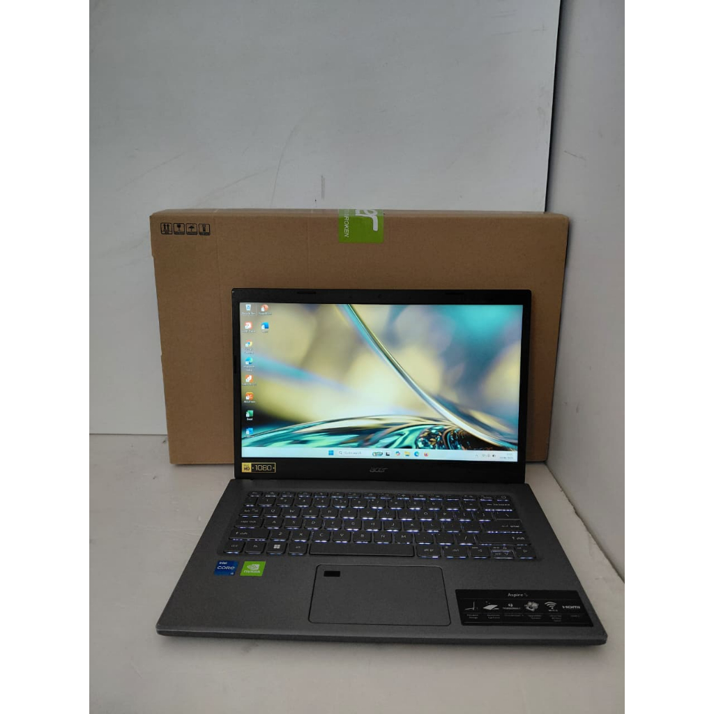 I5-1235U ram 8gb ssd 512gb nvme nvidia mx550 2gb Acer Aspire 5