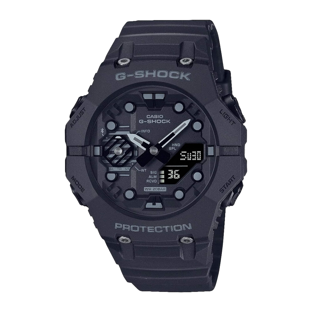 Galery Jam Tangan G-Shock GA-B001-1ADR Dual Time Rubber Strap