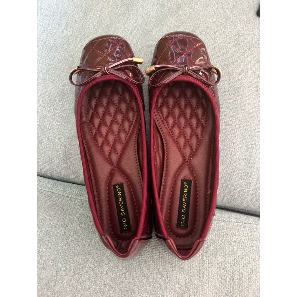 PRELOVED FLAT SHOES GIO SAVERINO LUNA SIZE 38