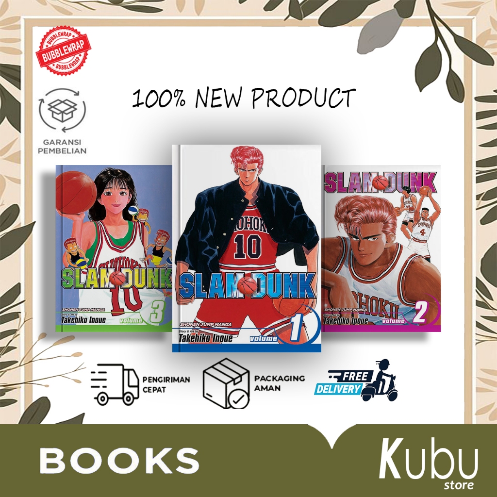 Komik Slam Dunk Volume 1-31 (english & indonesia)
