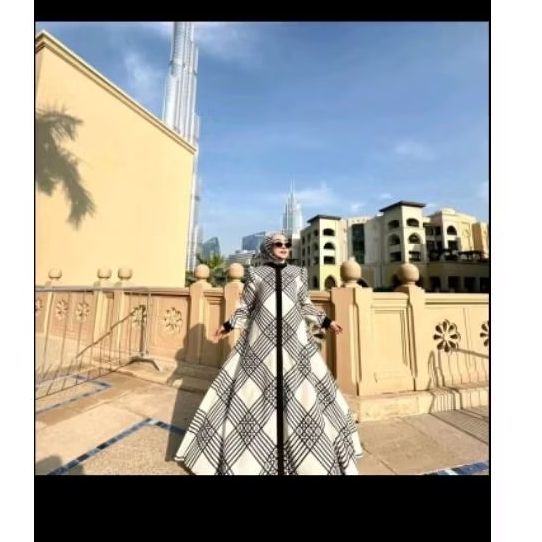 Gamis ori SS set hijab sale