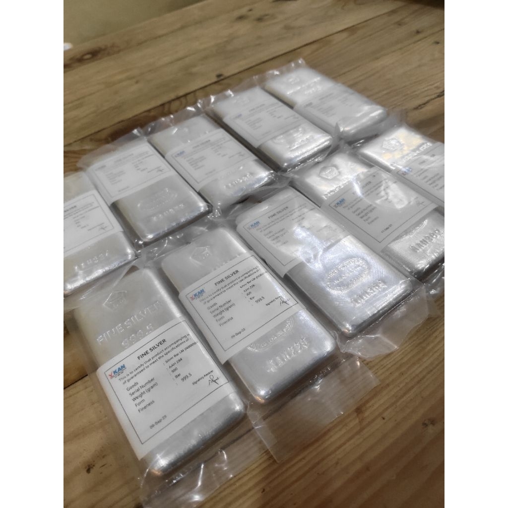 Perak Antam 500 gram Partai Besar Banyak Stok