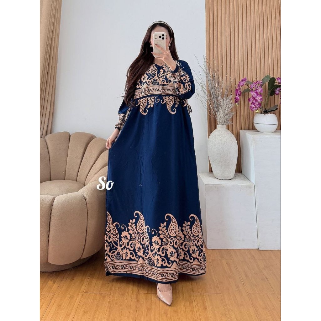 GAMIS INDIA || LONGDRESS MOTIF INDIA GAMIS SULTAN NR10219