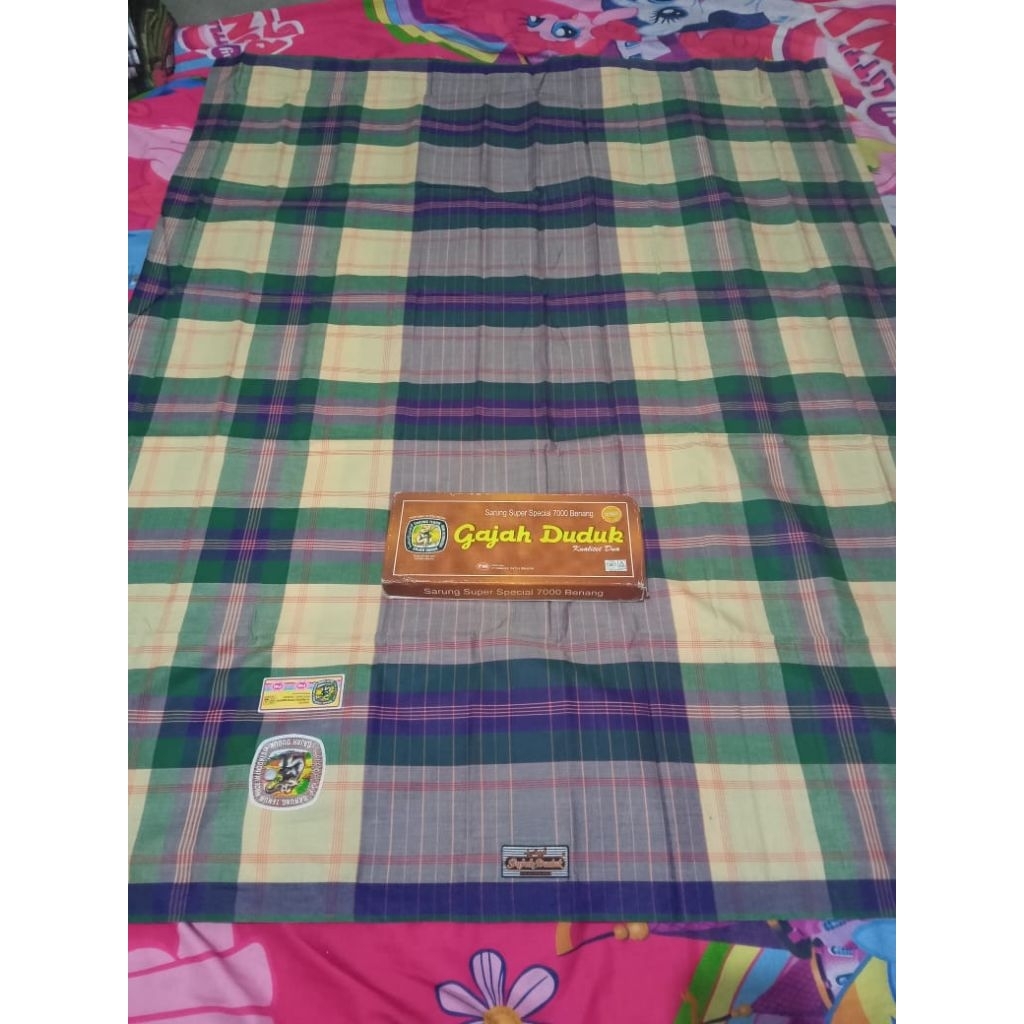 Sarung Gajah Duduk 7000 benang Kwalitet Dua
