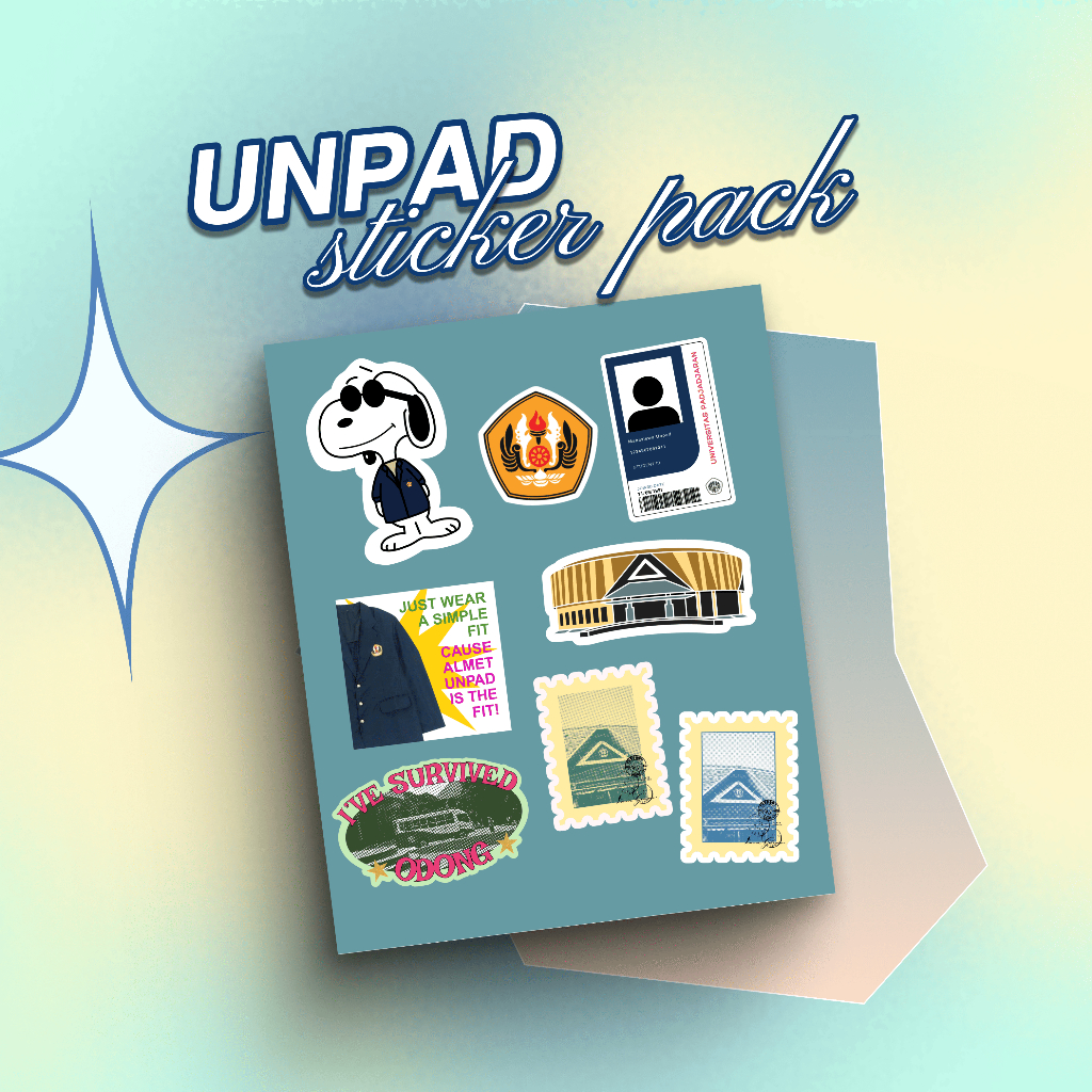 UNPAD Sticker Pack (8pcs)