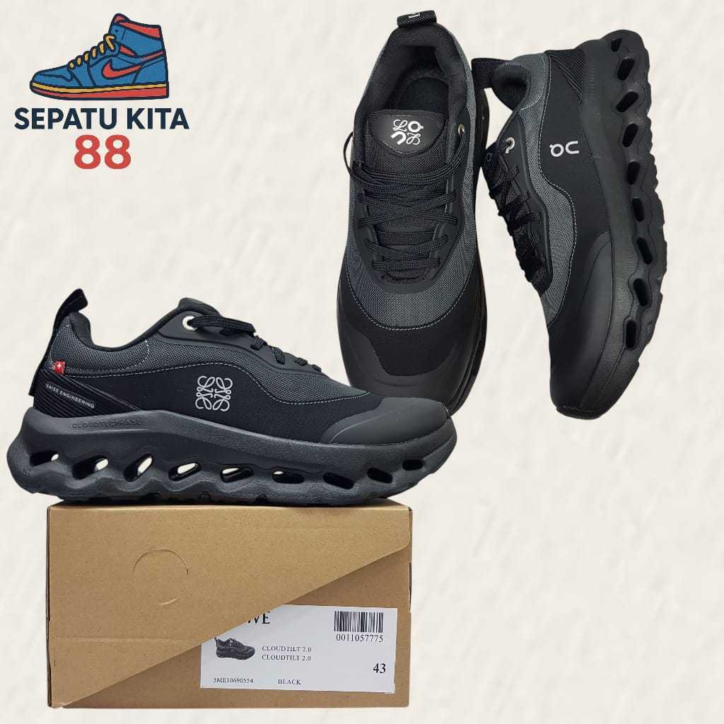 Sepatu Pria On Cloud Loewe 2.0 Ready Stock / Anti Slip / Import Vietnam