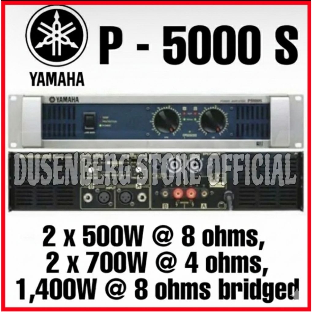 Power Amplifier Yamaha P 5000 S Power Yamaha P5000s