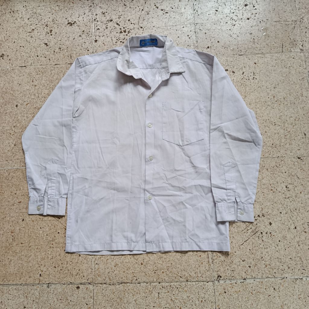 PL baju sekolah putih merk seragam / ton 197