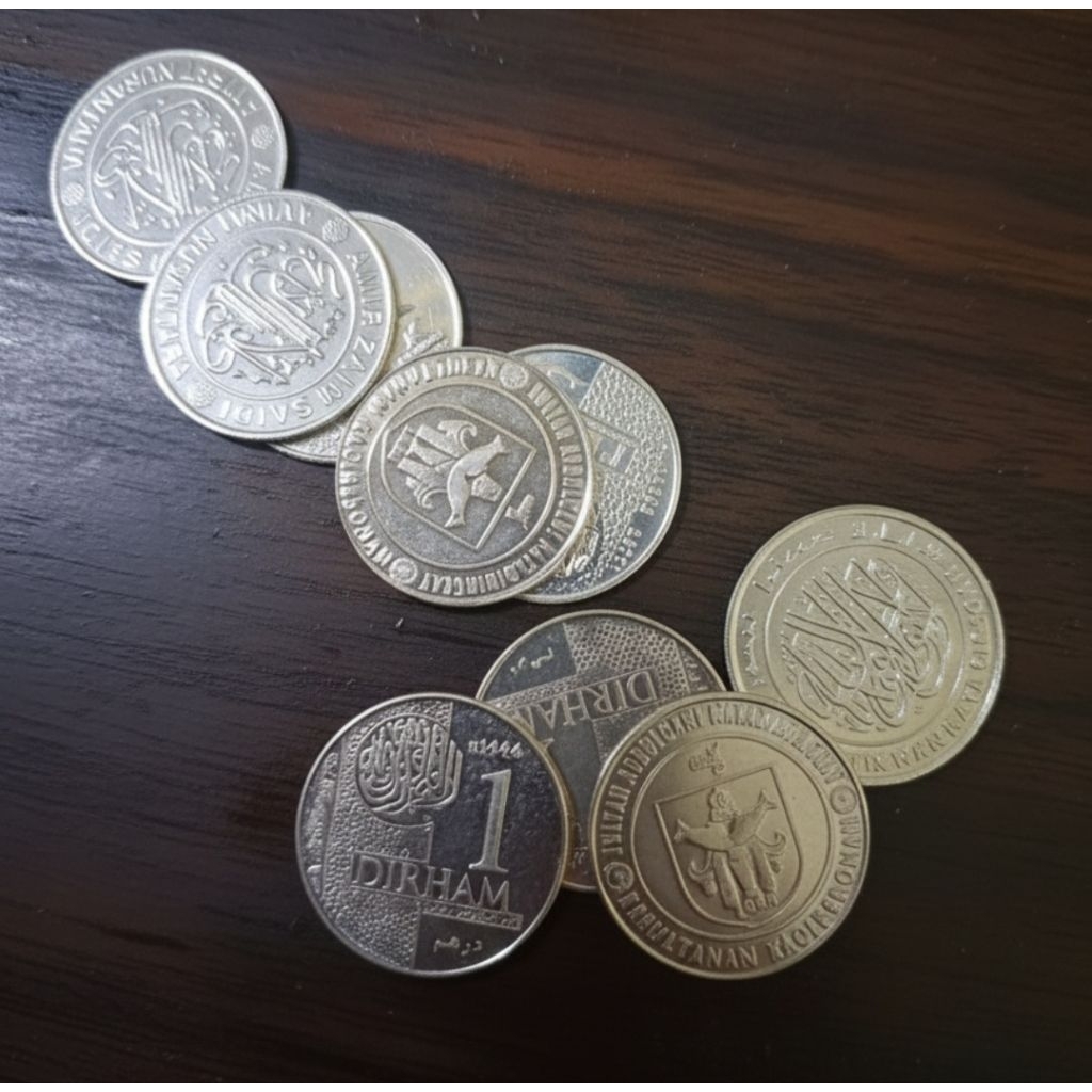 1 Dirham Wakala 2.975 gram Fine Silver