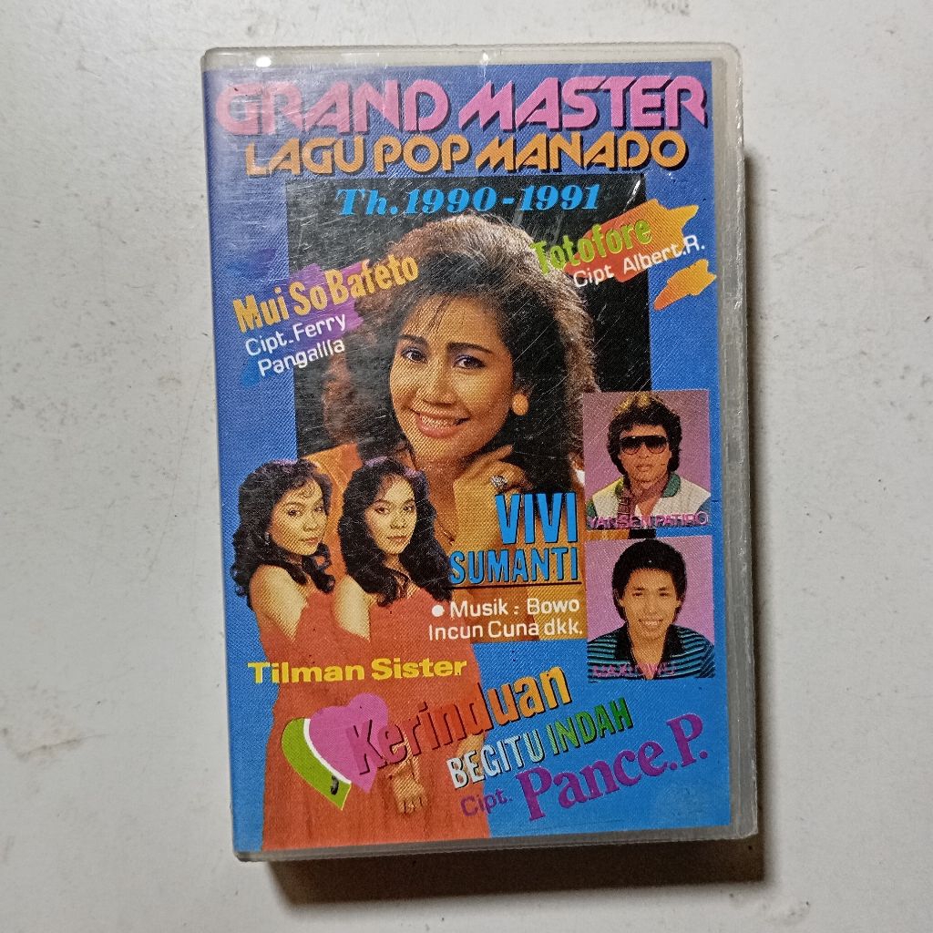 Kaset Pita Pop Manado Th 1990-91