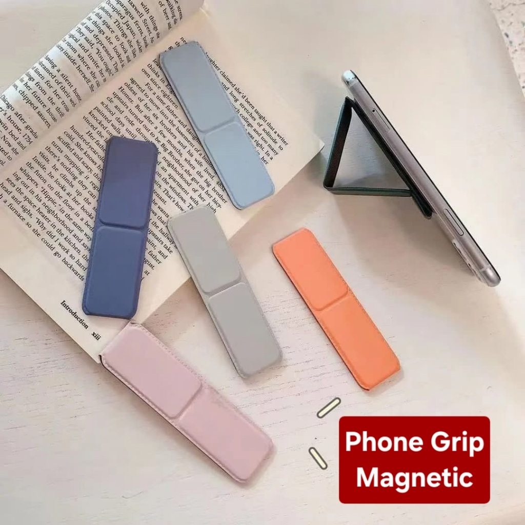 HT - Universal Phone Grip & Stand Holder Stand Magnetic Hand Grip Finger
