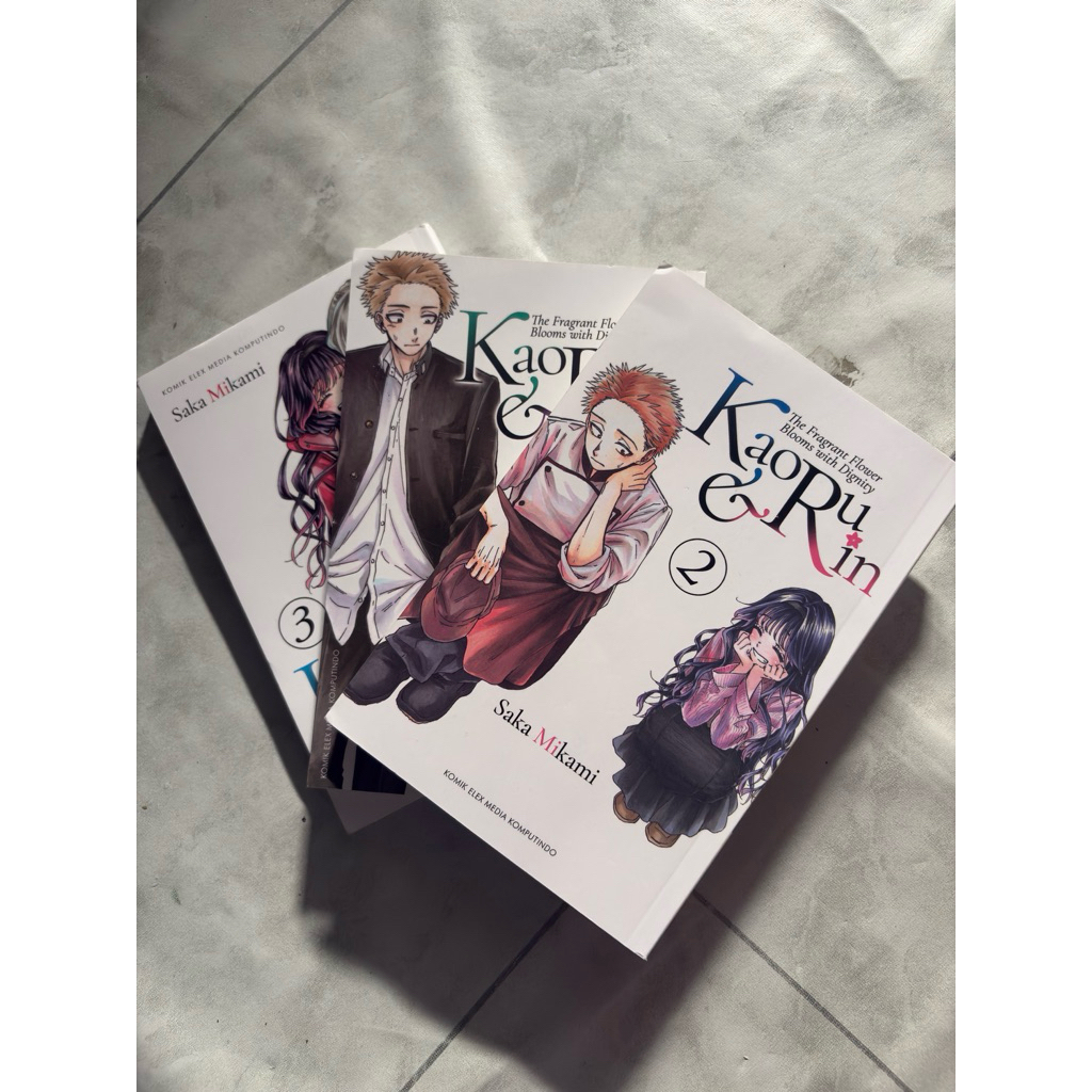 Preloved komik kaoru hana wa rin to saku 1-3 vol