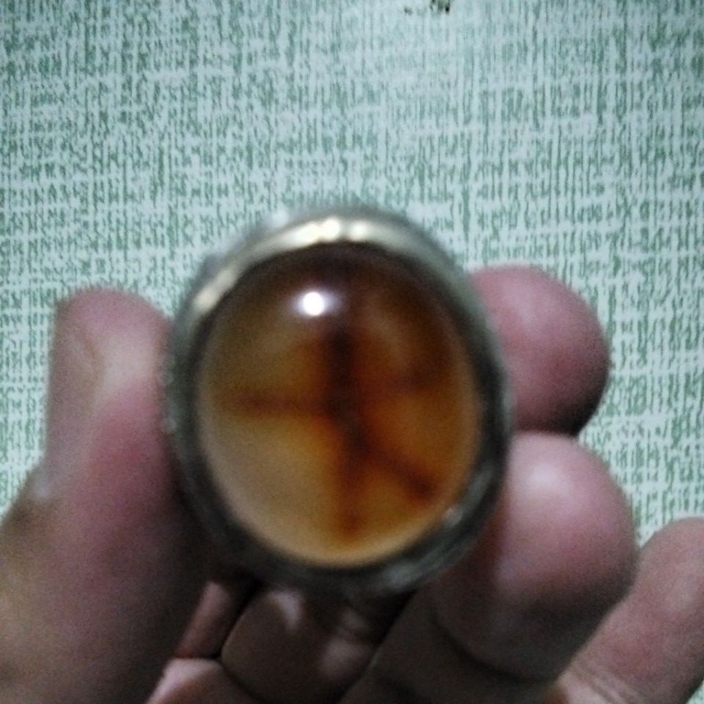 Batu Motif Tapak Jalak Unik