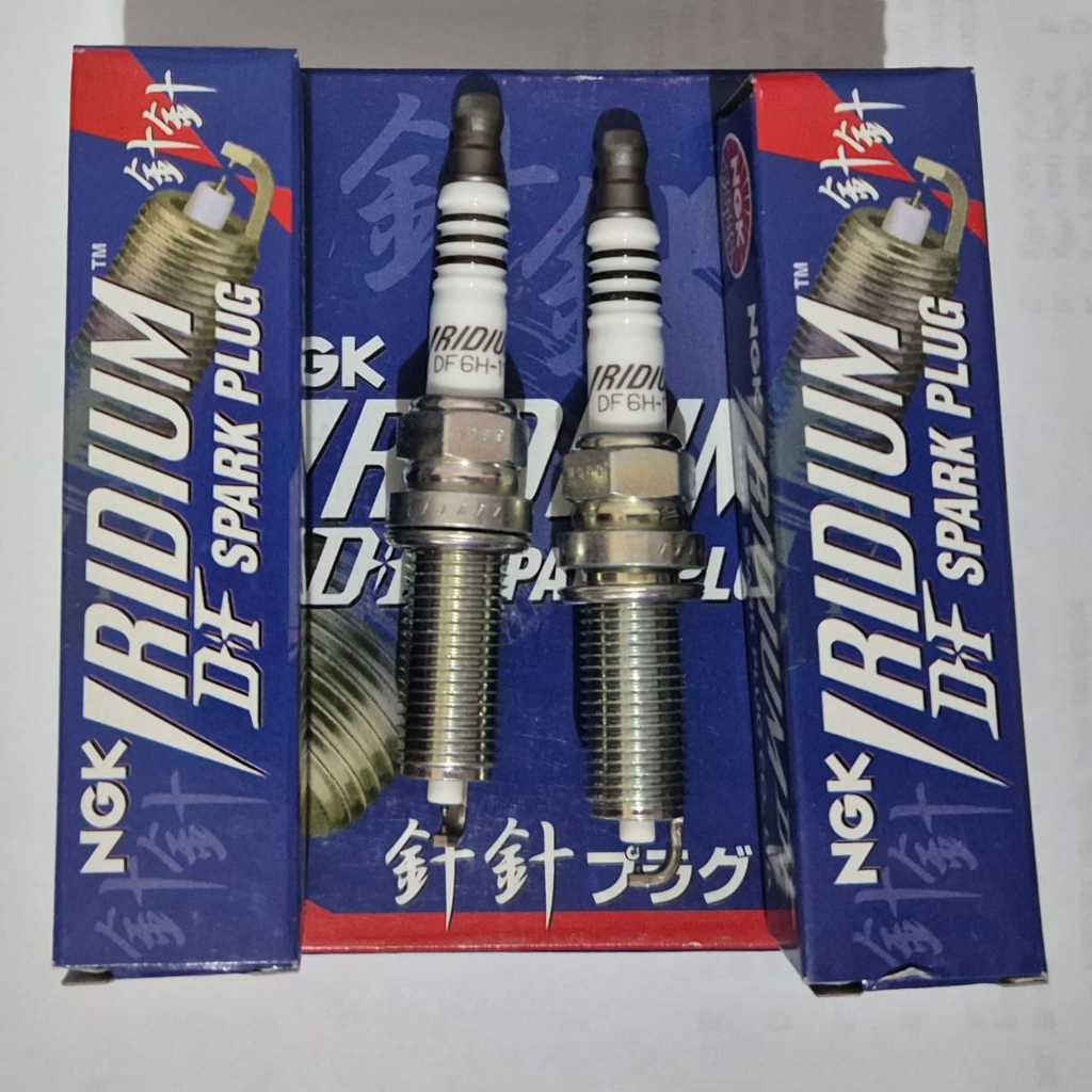 Busi Mobil NGK Laser Iridium (DF6H-11B) untuk Avanza 1.3 (2015-S) & Evalia (2012-2016)