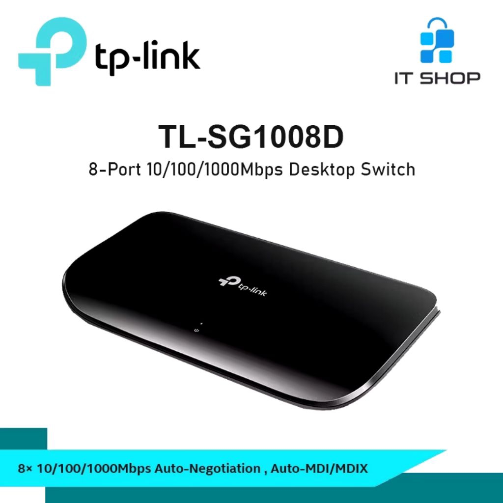switch hub TP-LINK GIGABIT 8-port (BEKAS)