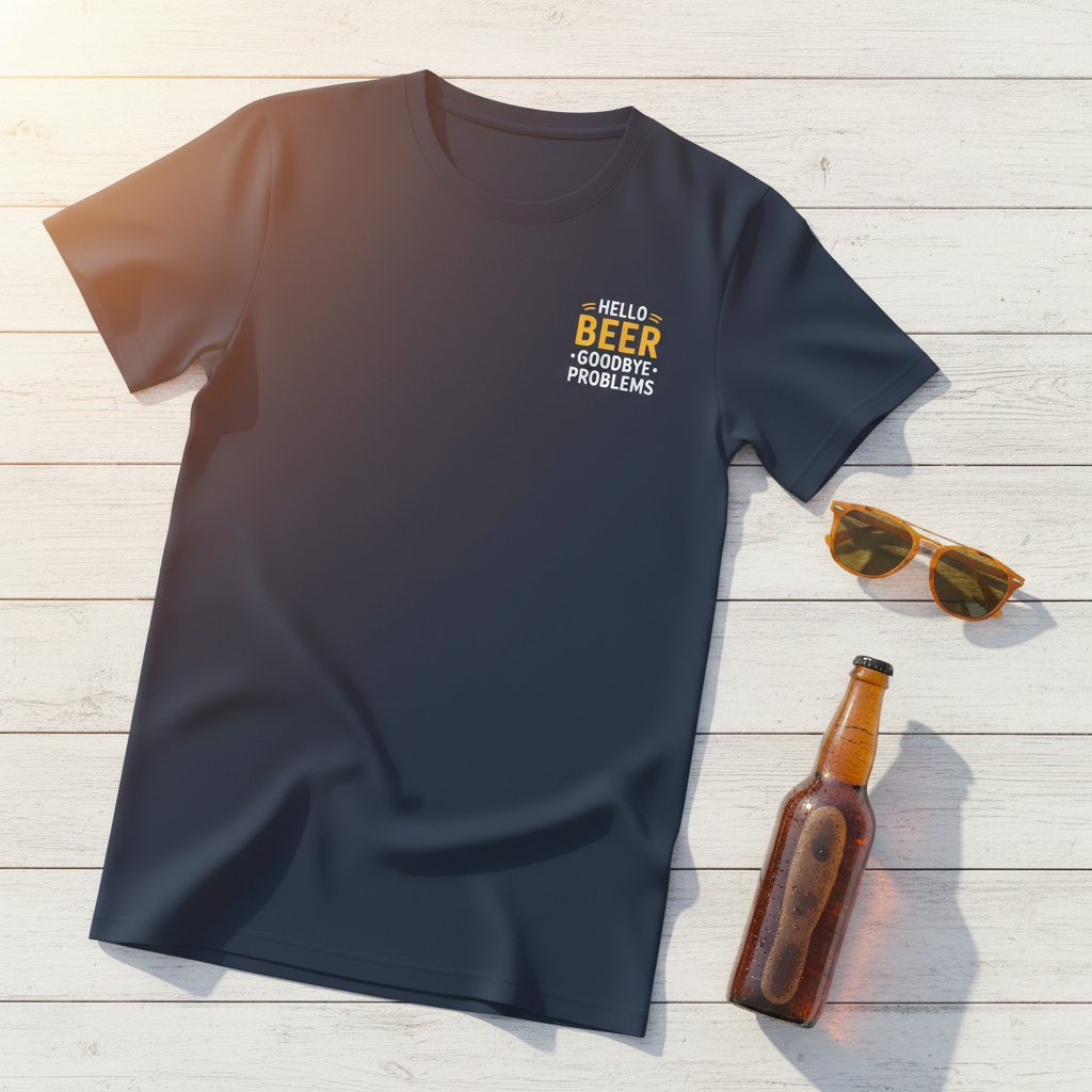 Kaos Distro Beer Sunset (Hello Beer, Goodbye Problems)