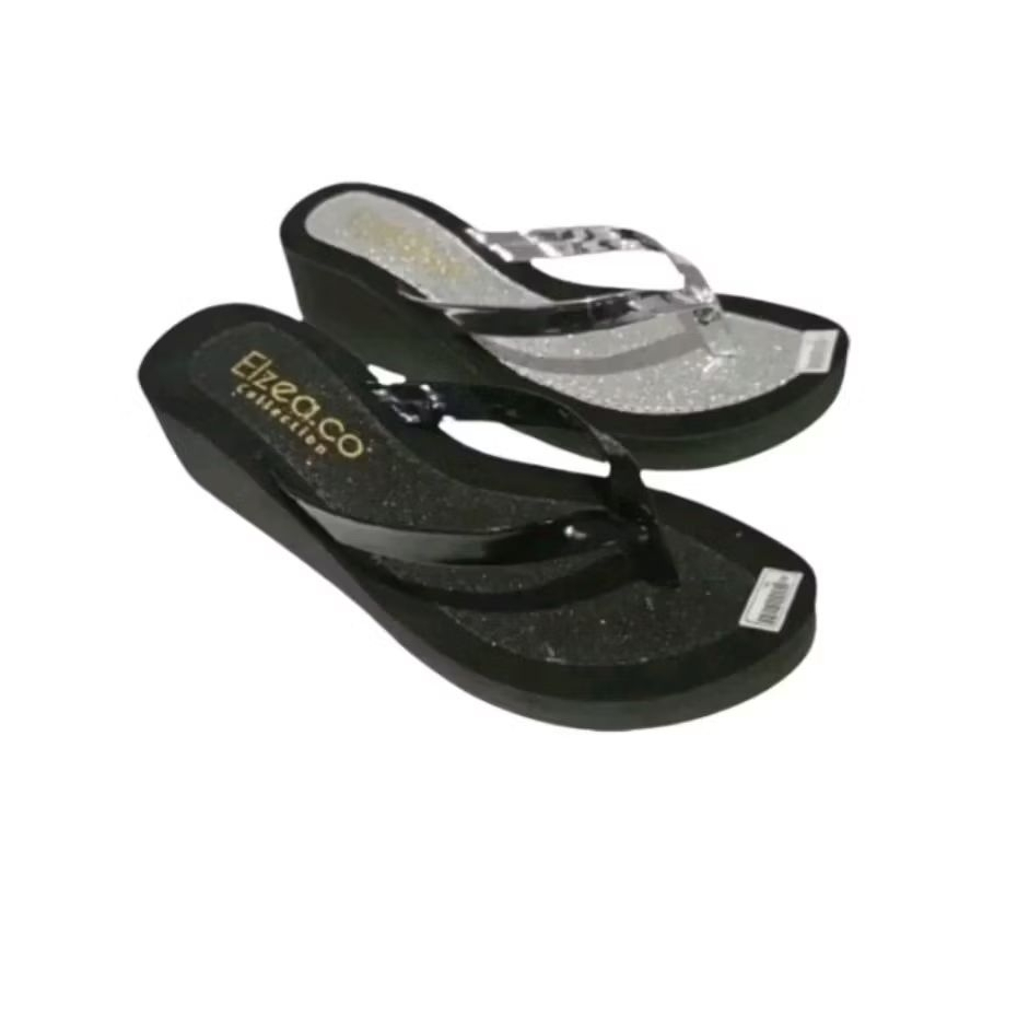 Sandal Wedges Wanita Jepit Manohara fipper Wedges Wanita Slip