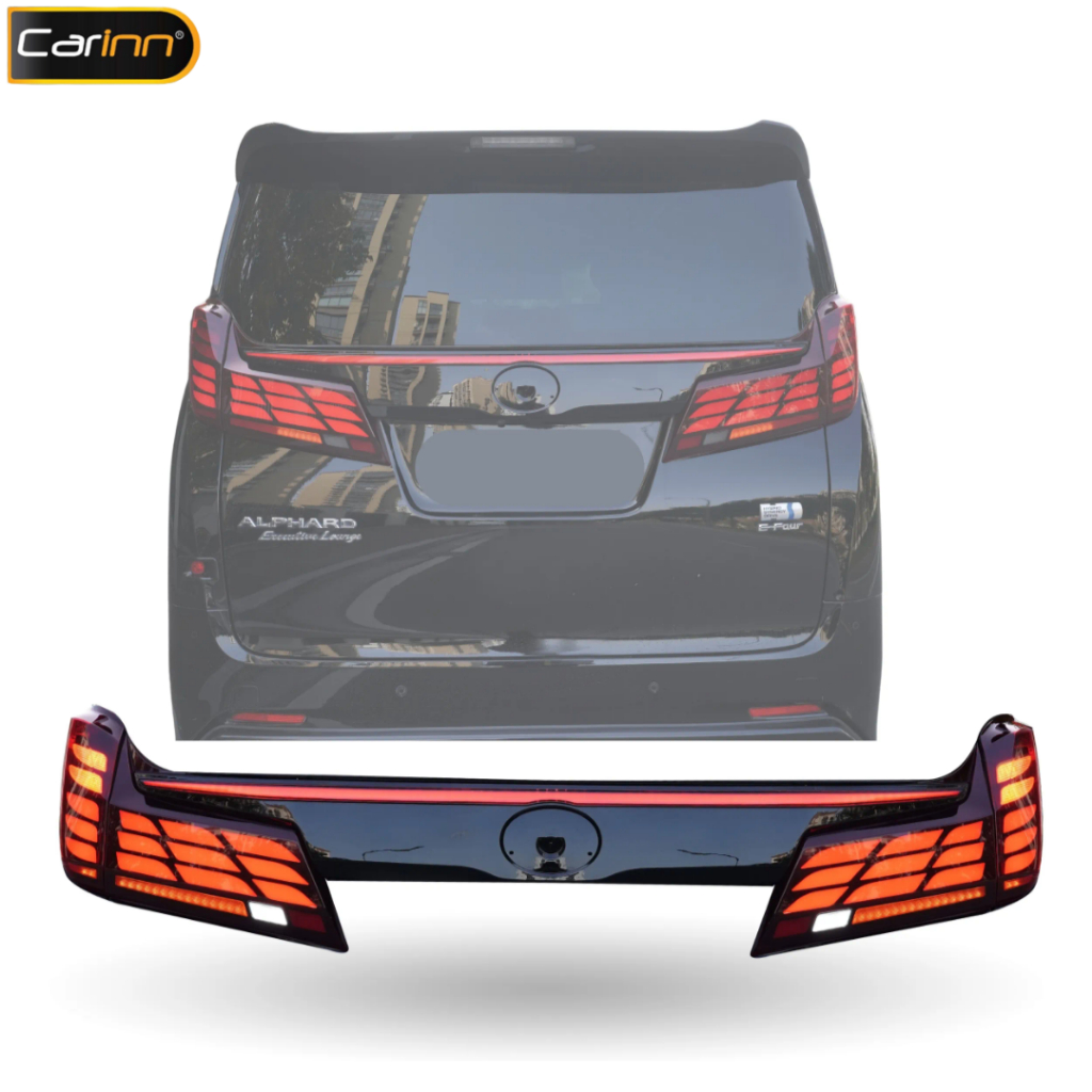 Carinn Stop Lamp Alphard/Vellfire AGH30 ANH30 Upgrade Facelift 2024 AGH40 Style With Trunklid