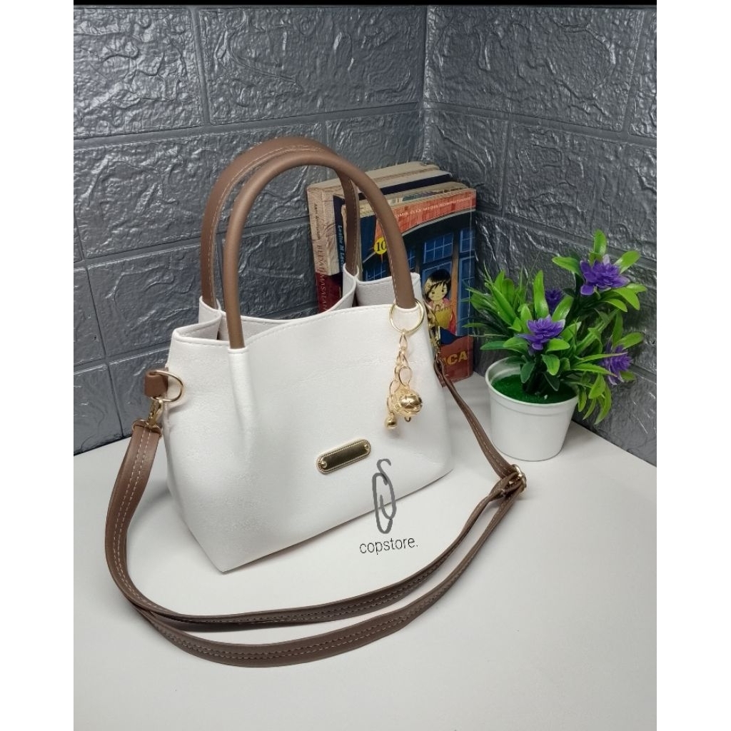 copstore tas wanita selempang bahu jinjing terbaru kiara bag stylish slingbag handbag