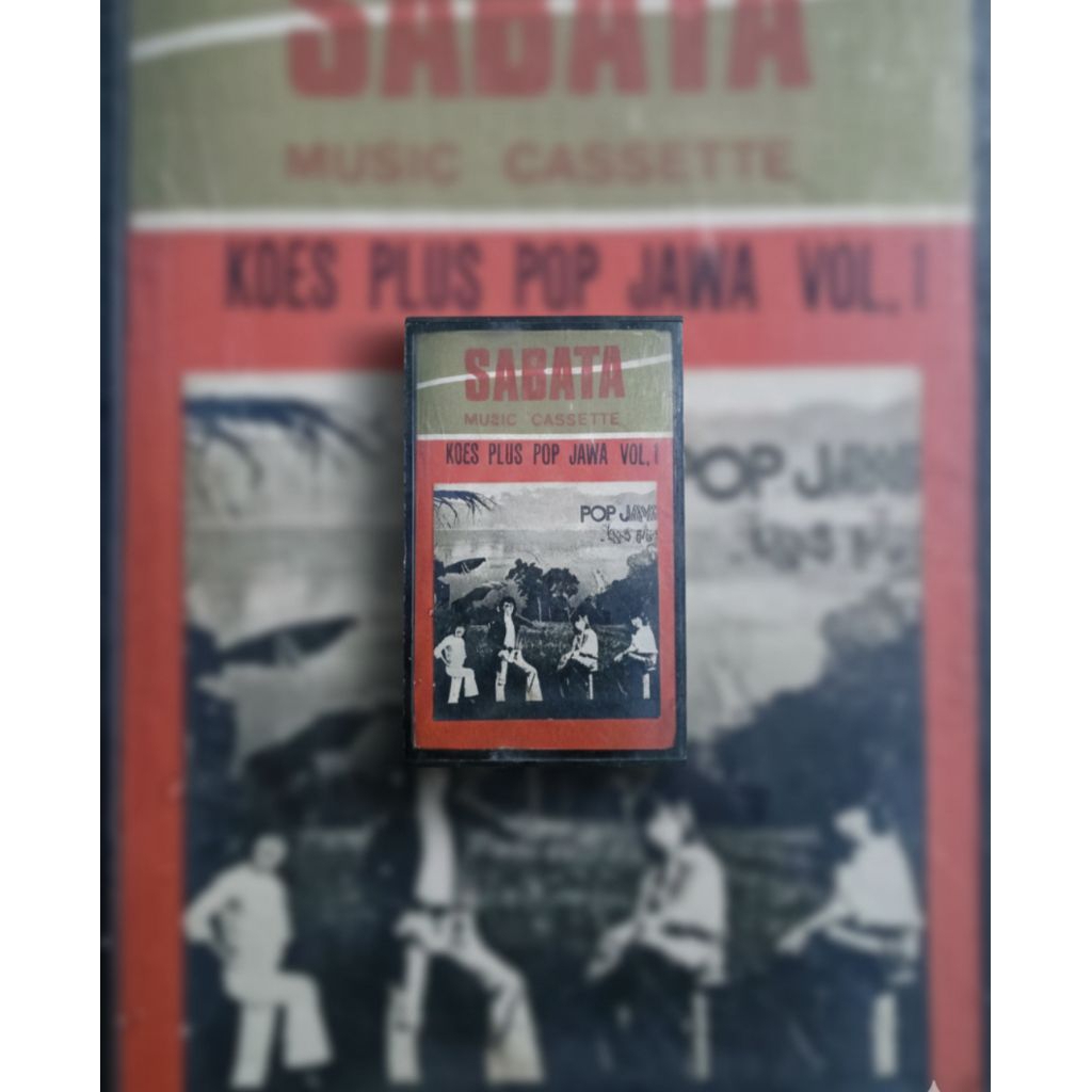 Kaset Koes Plus - Pop Jawa Vol.1 / Bootleg Jadul (Cover Ada Coretan Kecil)