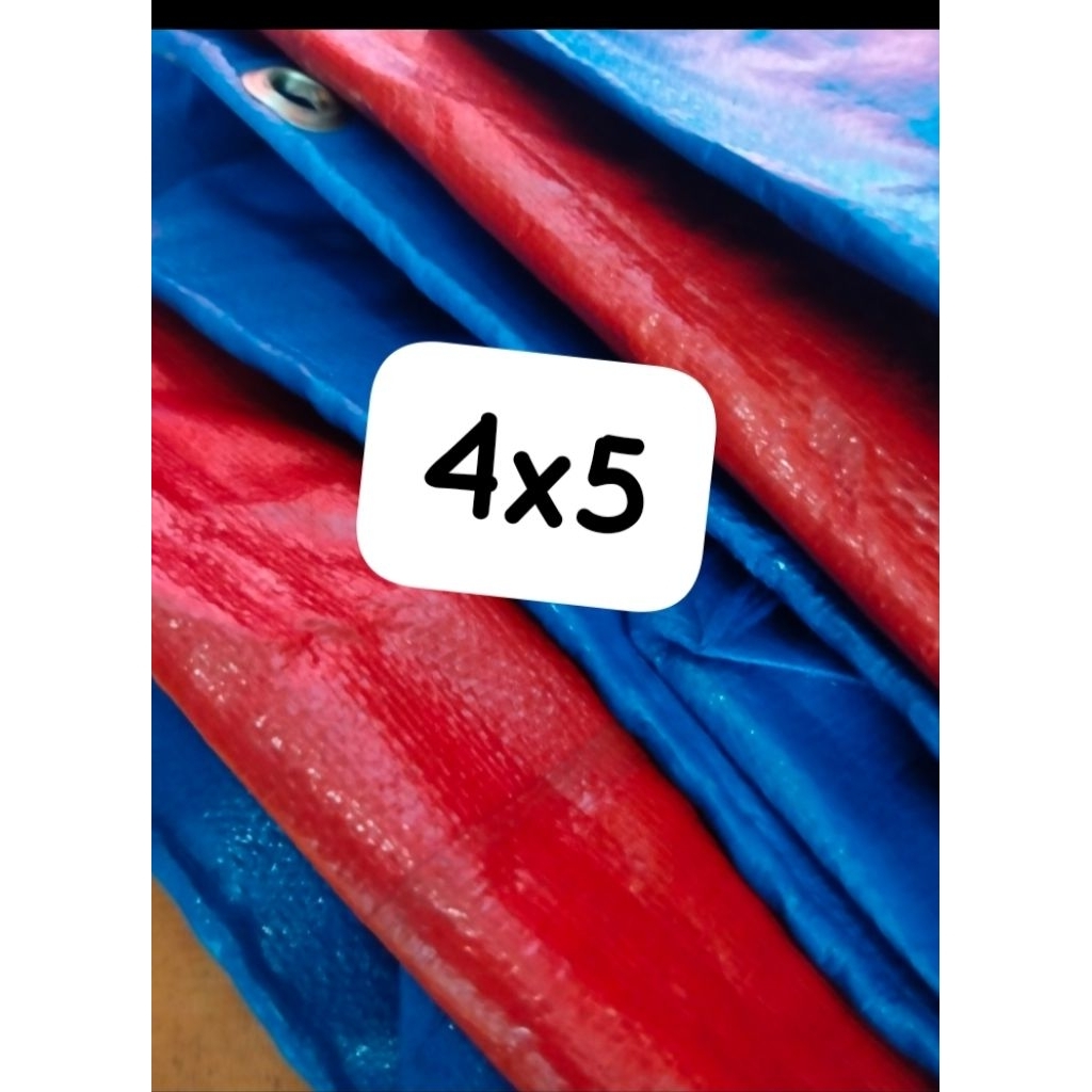 TerpalA12 4x5,Terpal lembaran, Terpal plastik