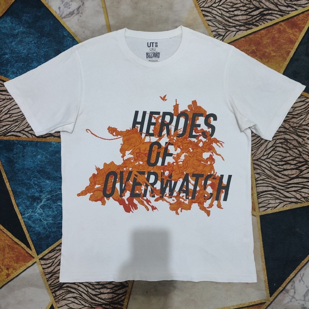 T-Shirt Blizzard Heroes Of Overwath by Uniqlo