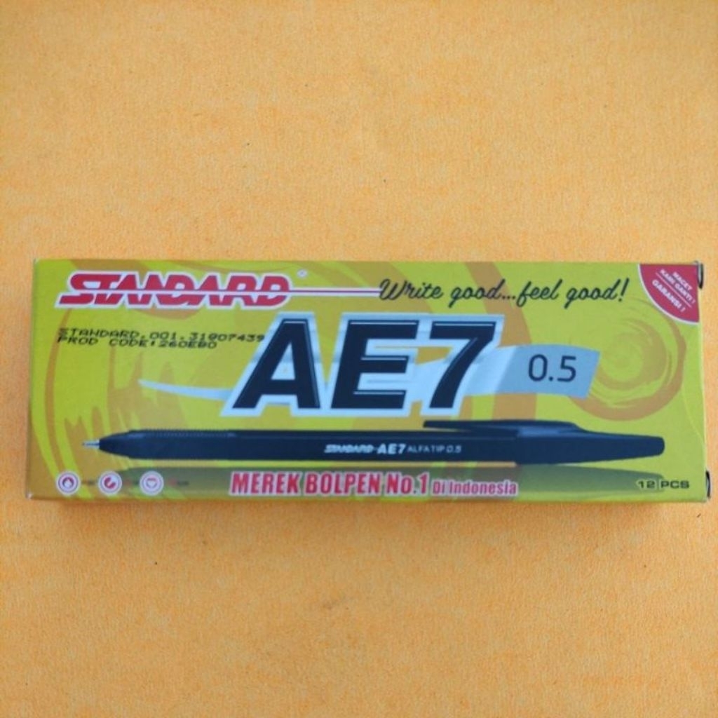 pulpen standar