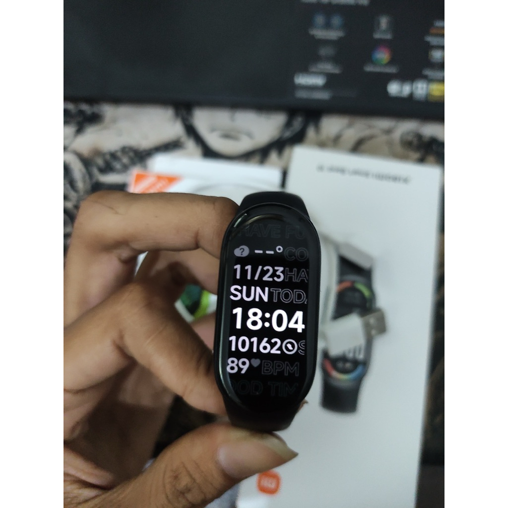Preloved jam tangan smartwatch mi band 10