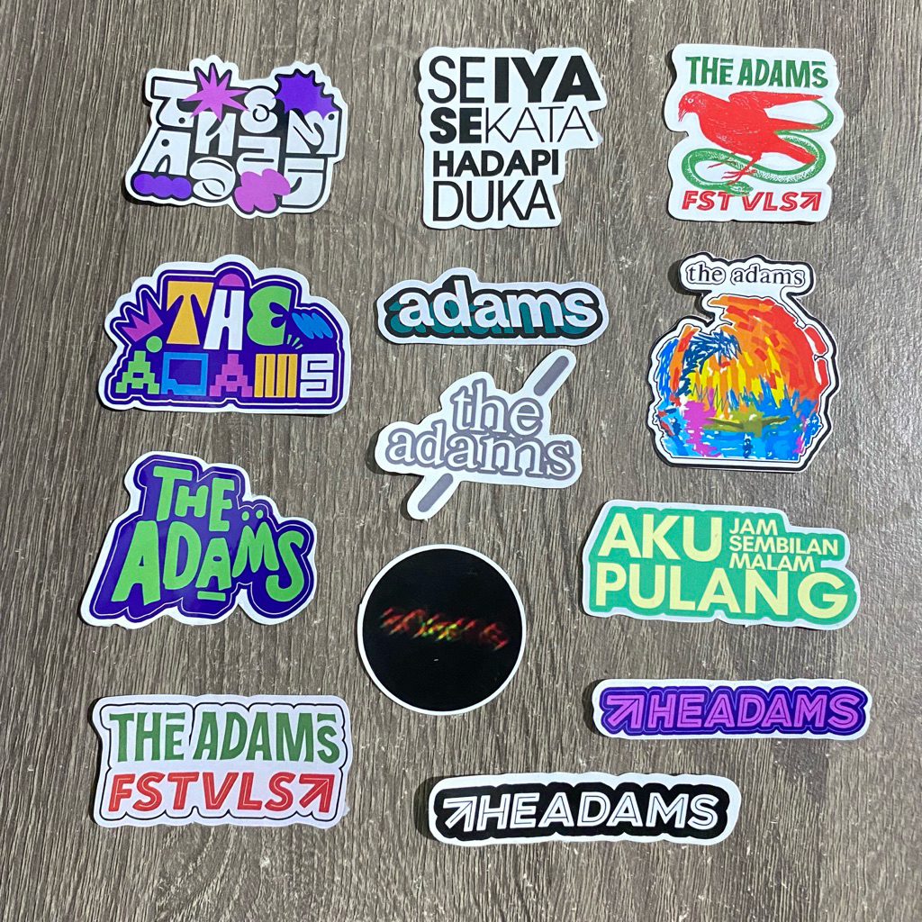 THE ADAMS | COD Sticker Vinyl The Adams Sticker Pack The Adams