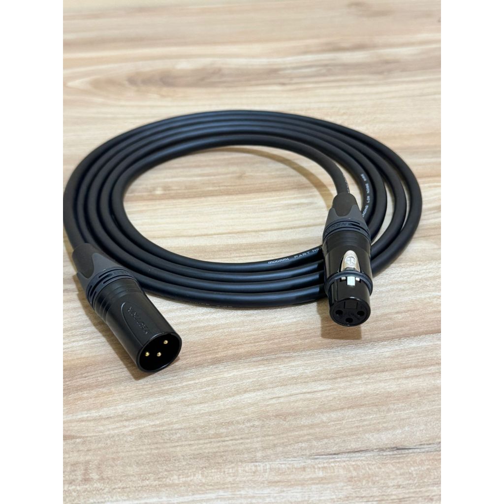 MOGAMI GOLD STUDIO MICROPHONE XLR CABLE 10 METER - Neutrik xlr male to xlr female