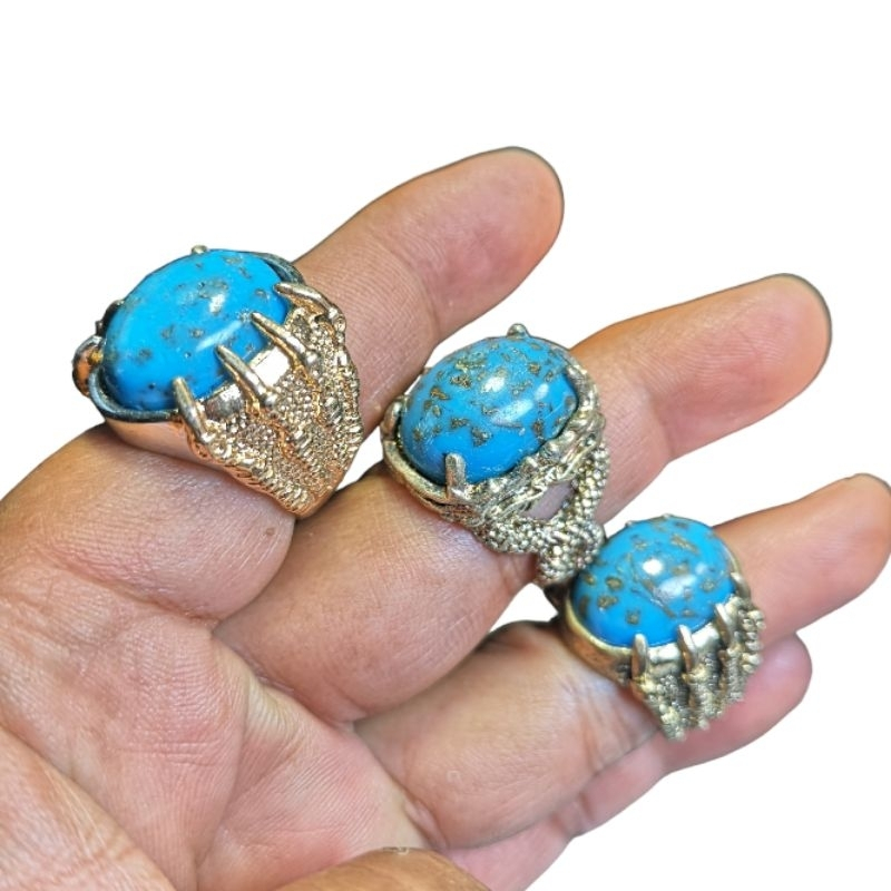 Batu akik pirus serat emas | BAS-241