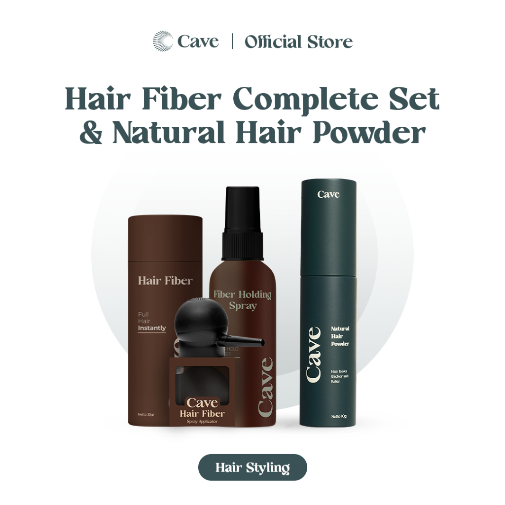 Cave Hair Fiber & Natural Hair Powder